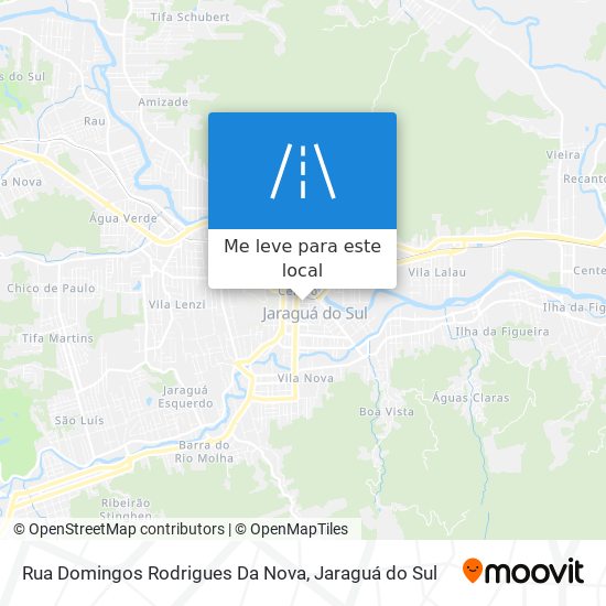 Rua Domingos Rodrigues Da Nova mapa
