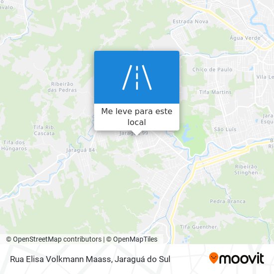 Rua Elisa Volkmann Maass mapa