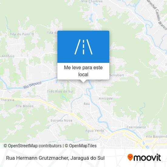 Rua Hermann Grutzmacher mapa