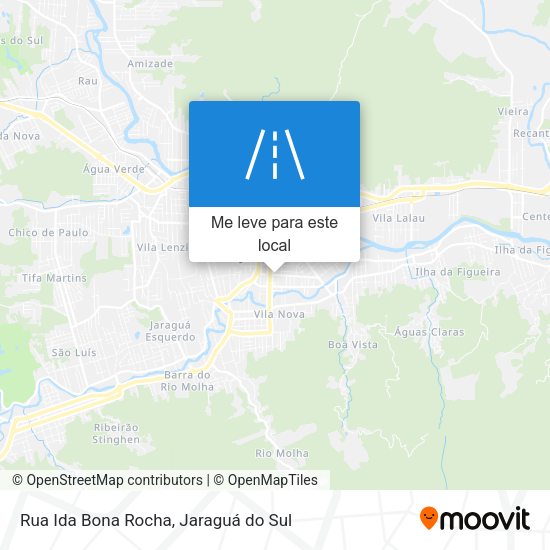 Rua Ida Bona Rocha mapa