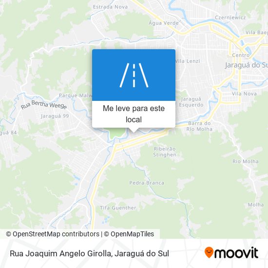 Rua Joaquim Angelo Girolla mapa
