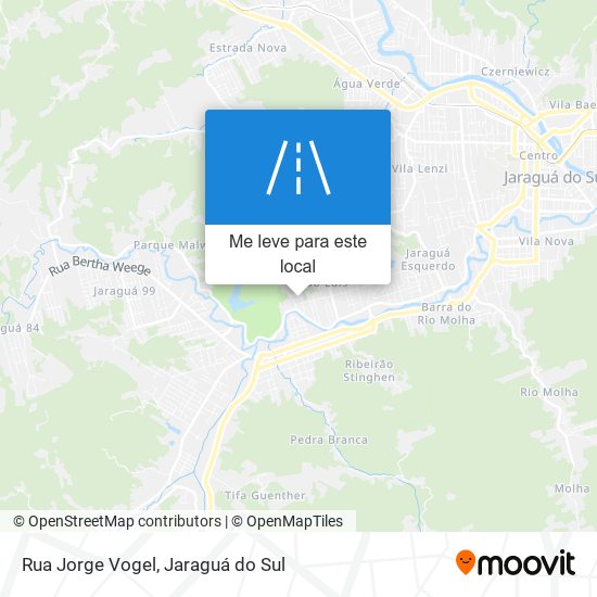 Rua Jorge Vogel mapa