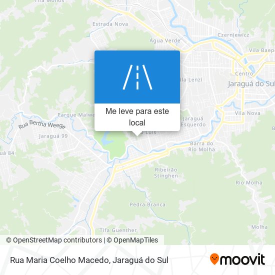 Rua Maria Coelho Macedo mapa