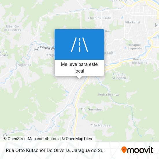 Rua Otto Kutscher De Oliveira mapa