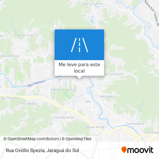 Rua Ovidio Spezia mapa