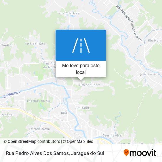 Rua Pedro Alves Dos Santos mapa