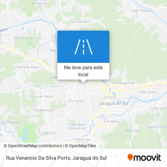 Rua Venancio Da Silva Porto mapa