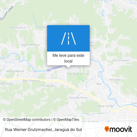Rua Werner Grutzmacher mapa