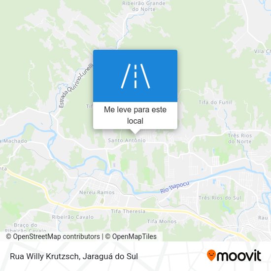 Rua Willy Krutzsch mapa