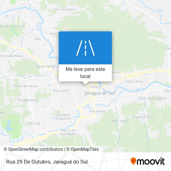 Rua 29 De Outubro mapa