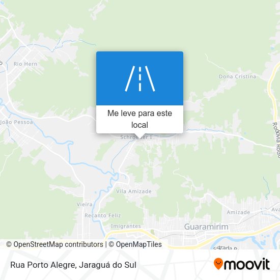 Rua Porto Alegre mapa