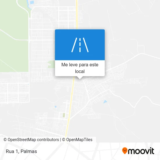 Rua 1 mapa