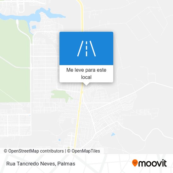 Rua Tancredo Neves mapa