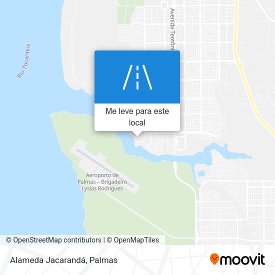 Alameda Jacarandá mapa