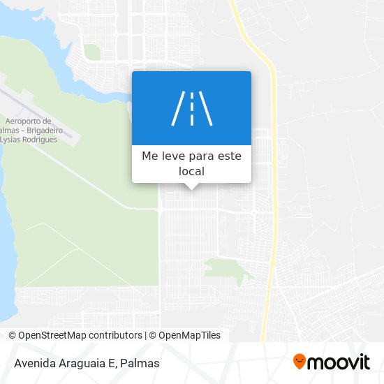 Avenida Araguaia E mapa