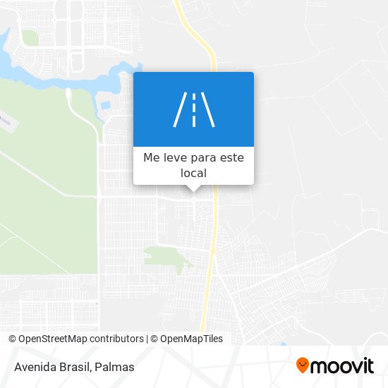 Avenida Brasil mapa