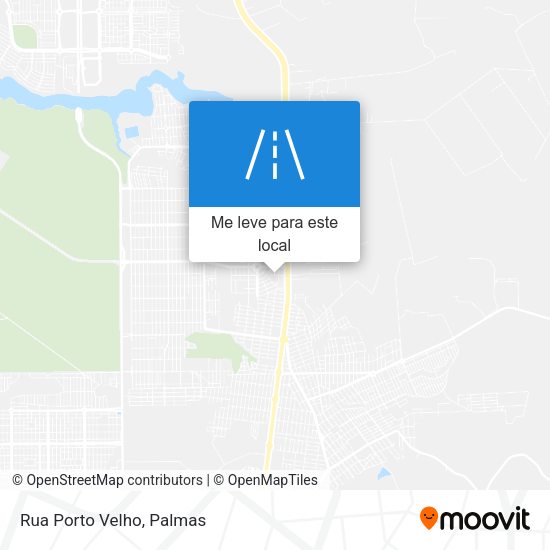 Rua Porto Velho mapa