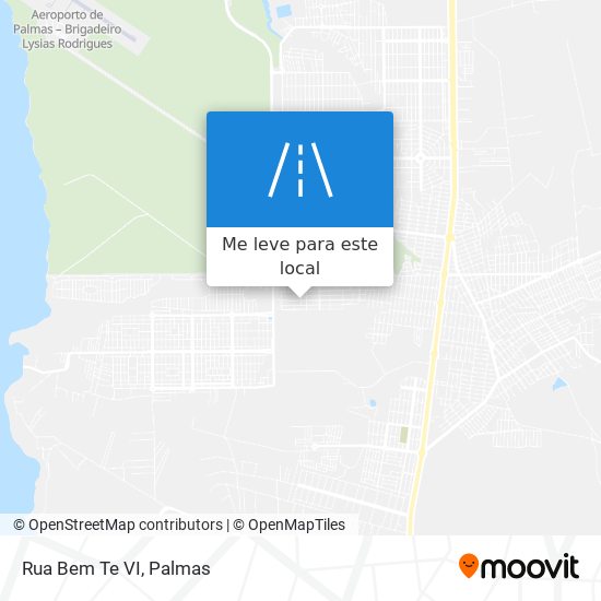 Rua Bem Te VI mapa