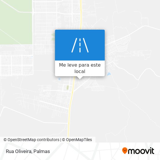 Rua Oliveira mapa