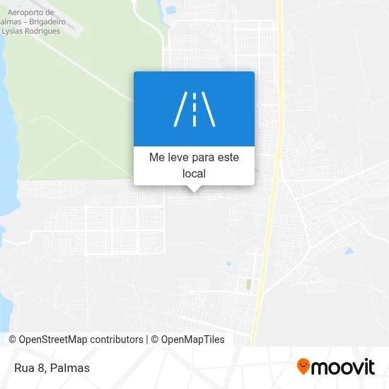 Rua 8 mapa