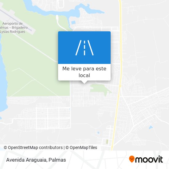 Avenida Araguaia mapa