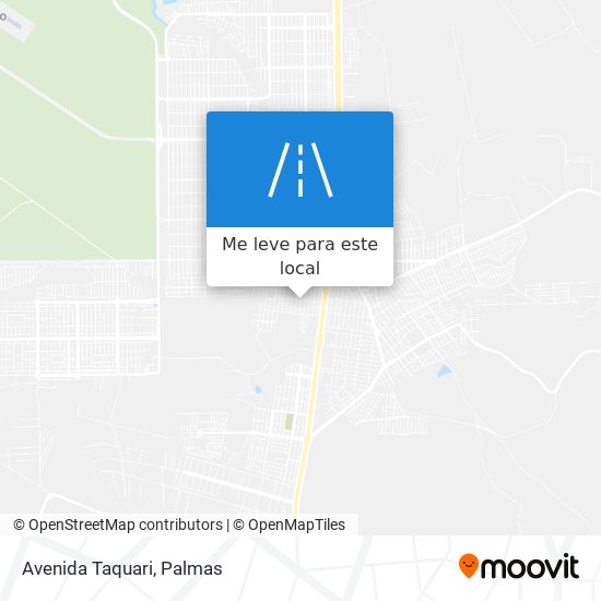 Avenida Taquari mapa