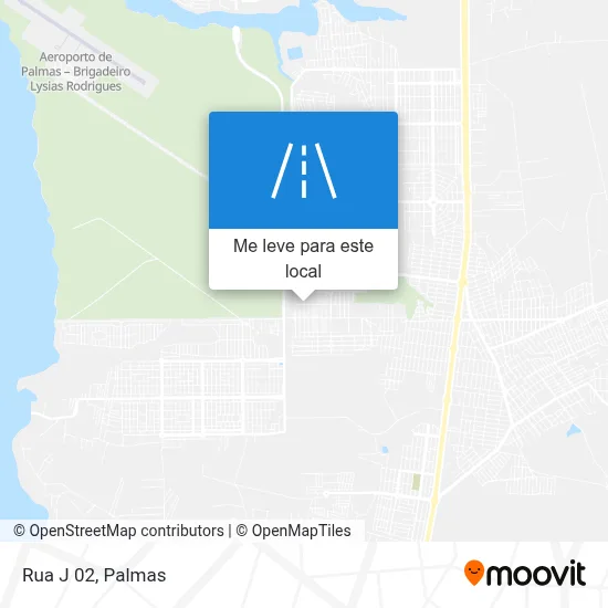 Rua J 02 mapa