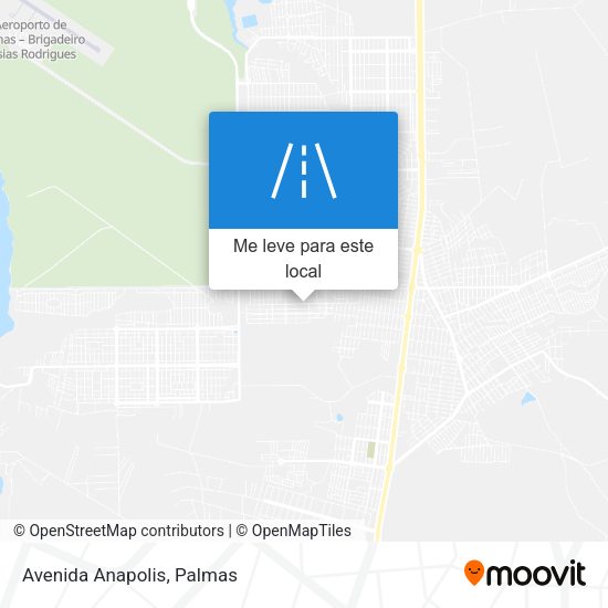 Avenida Anapolis mapa