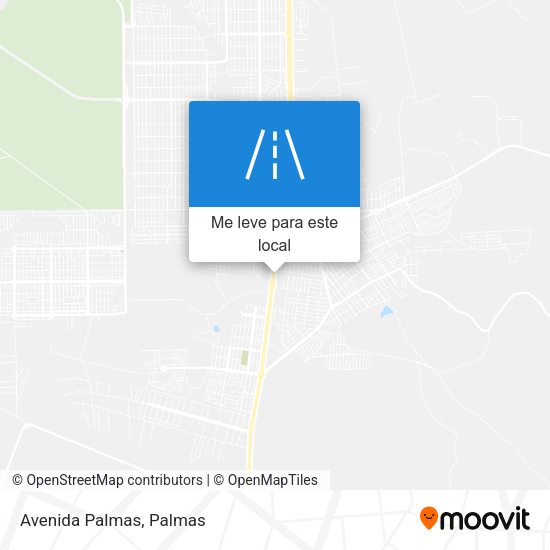 Avenida Palmas mapa