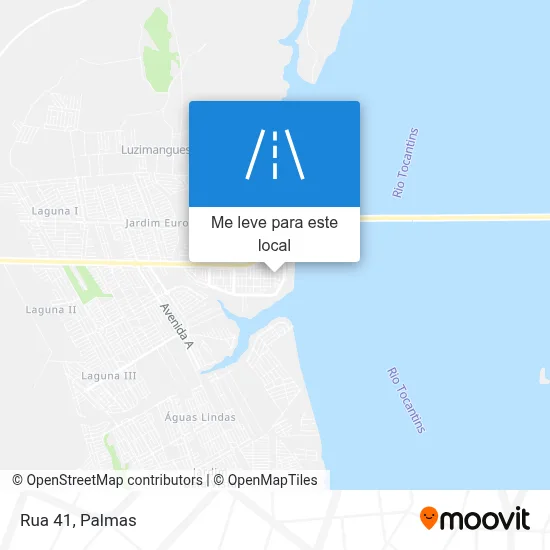 Rua 41 mapa