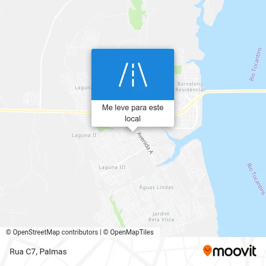 Rua C7 mapa