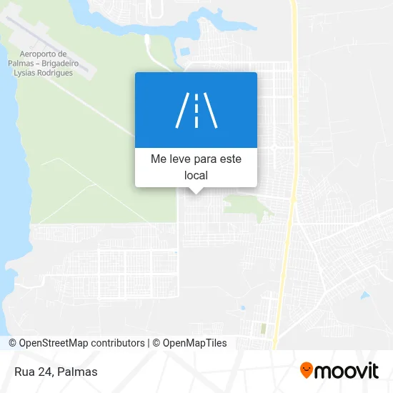 Rua 24 mapa