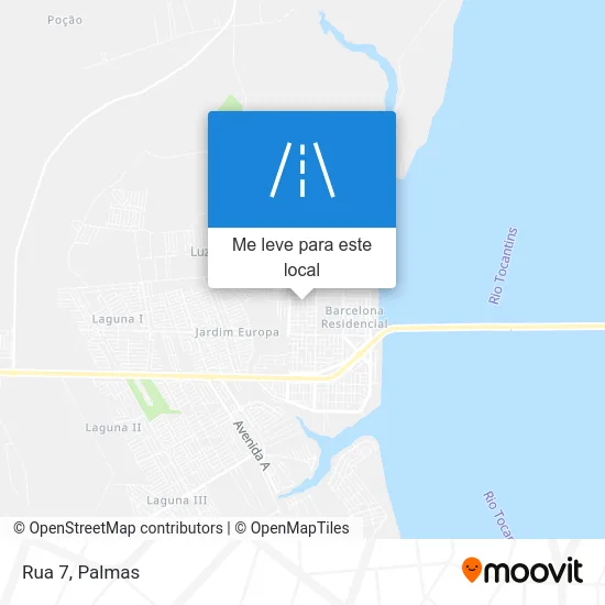 Rua 7 mapa