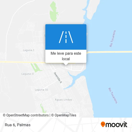 Rua 6 mapa