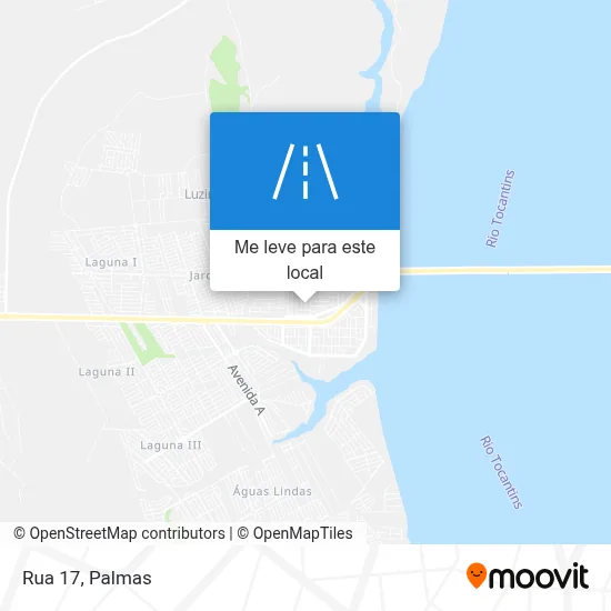 Rua 17 mapa