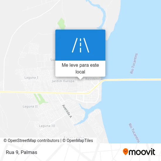 Rua 9 mapa