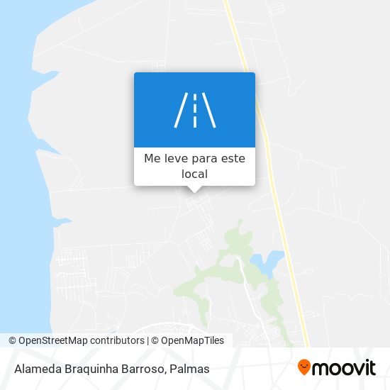 Alameda Braquinha Barroso mapa