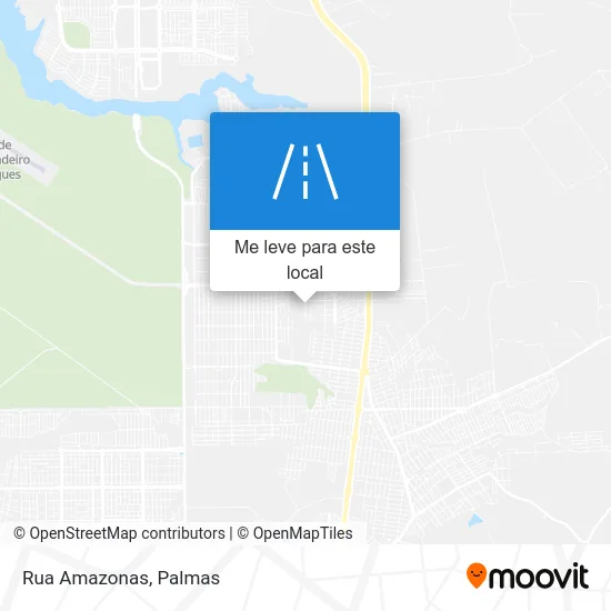 Rua Amazonas mapa