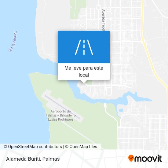 Alameda Buriti mapa
