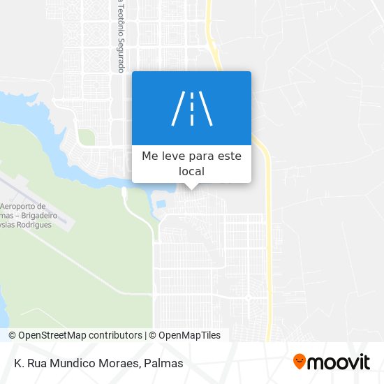 K. Rua Mundico Moraes mapa