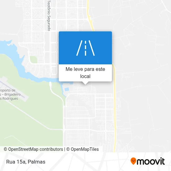 Rua 15a mapa