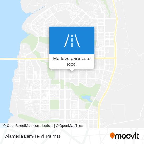 Alameda Bem-Te-Vi mapa