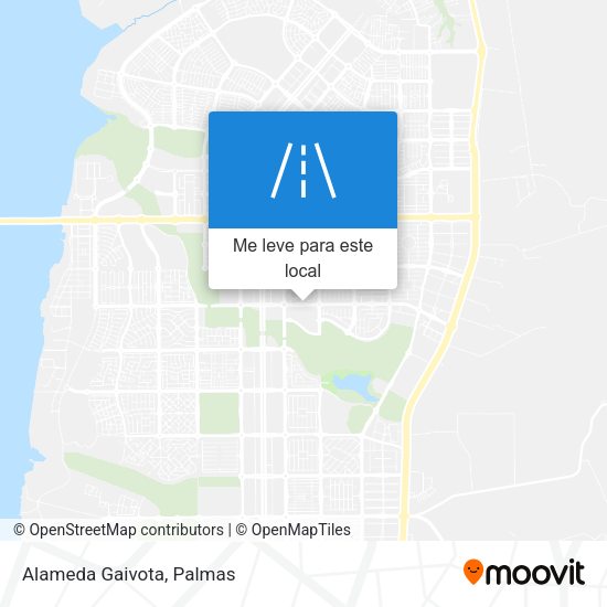 Alameda Gaivota mapa