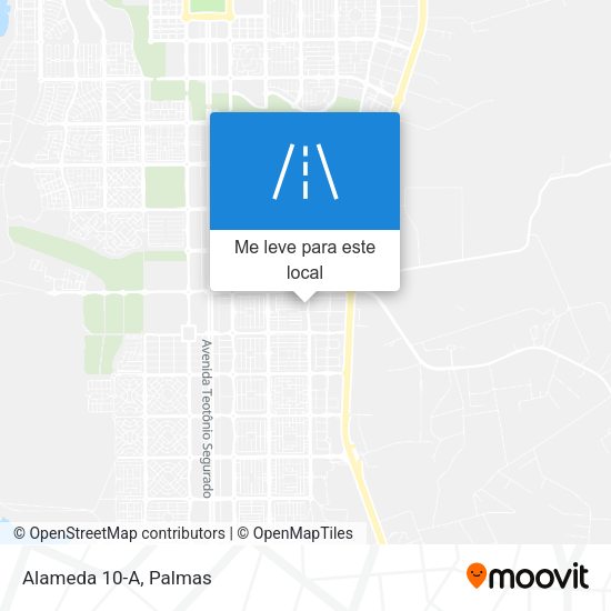 Alameda 10-A mapa
