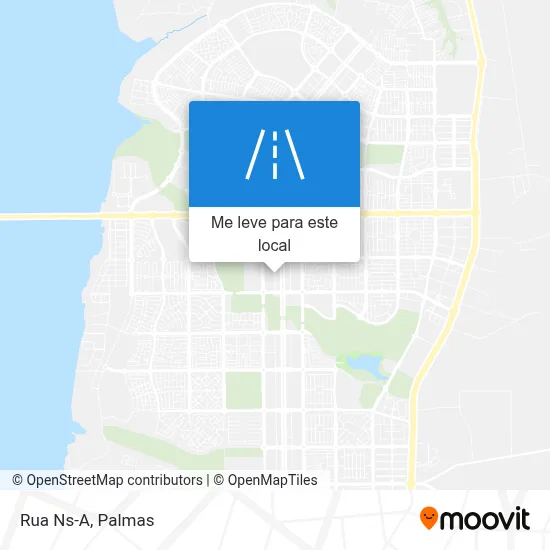Rua Ns-A mapa