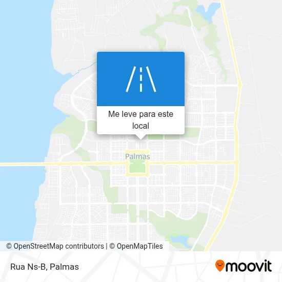 Rua Ns-B mapa