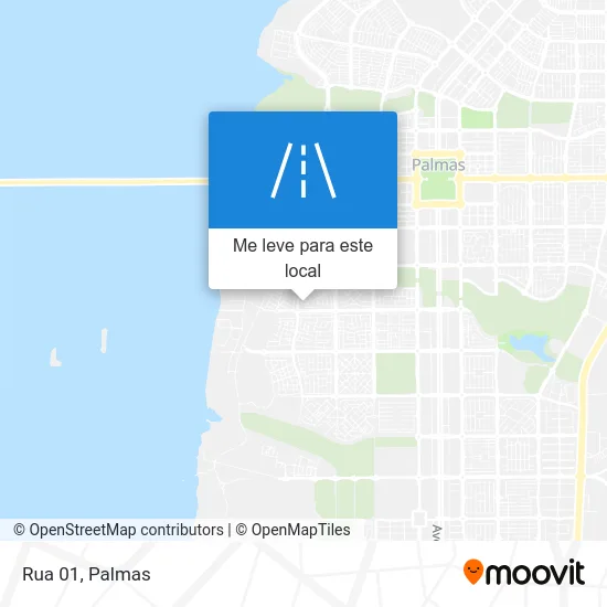 Rua 01 mapa