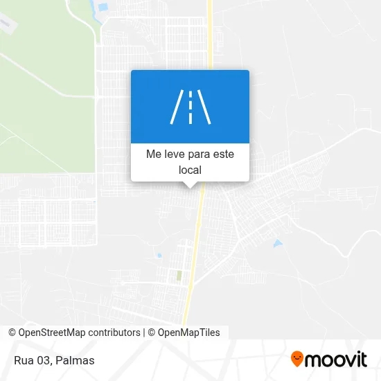 Rua 03 mapa