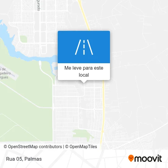 Rua 05 mapa