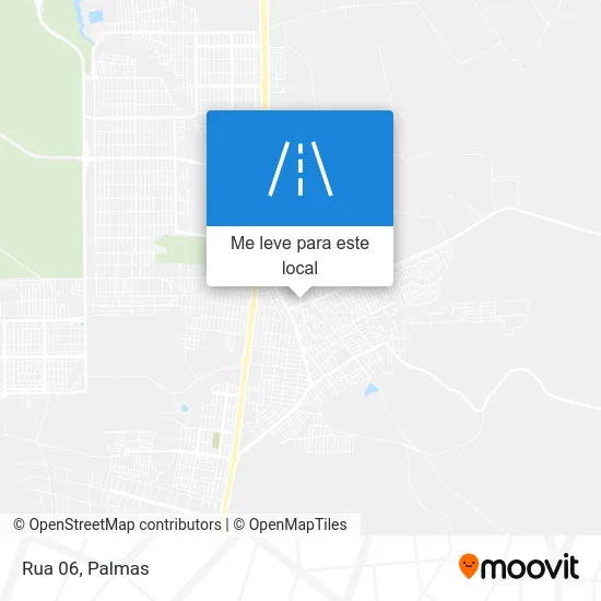 Rua 06 mapa